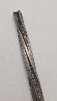 Original tysk ww1 fléchette, et pilformet stålprojektil kastet ned over skyttegravene