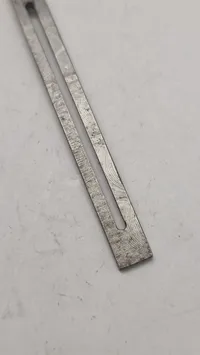 Original tysk ww1 fléchette, et pilformet stålprojektil kastet ned over skyttegravene