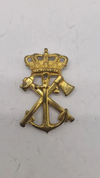 Originalt tidligt dansk marine mærke