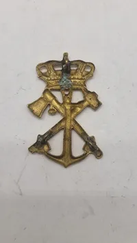 Originalt tidligt dansk marine mærke