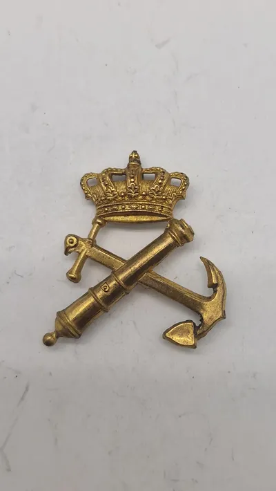 Originalt tidligt dansk marine mærke