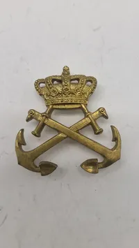 Originalt tidligt dansk marine mærke