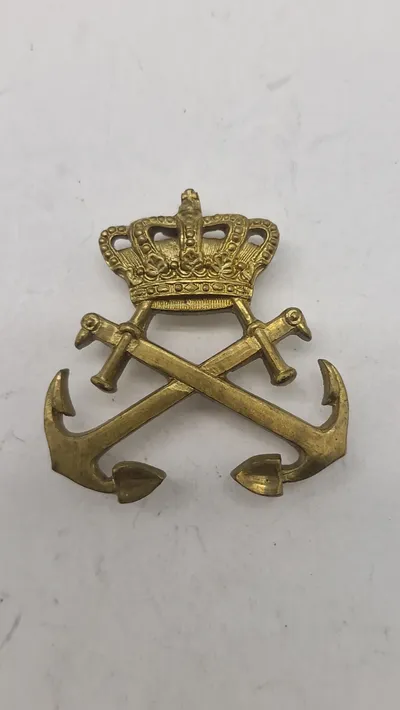 Originalt tidligt dansk marine mærke