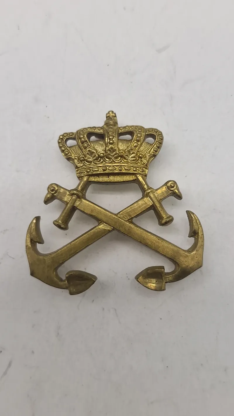 Originalt tidligt dansk marine mærke