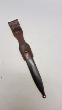 Original Svensk Udgangsbajonet / Permissionsbajonet, navngiven til Løjtnant Larsson (Minde om 12 kompagni, marts 1944