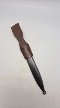 Original Svensk Udgangsbajonet / Permissionsbajonet, navngiven til Løjtnant Larsson (Minde om 12 kompagni, marts 1944