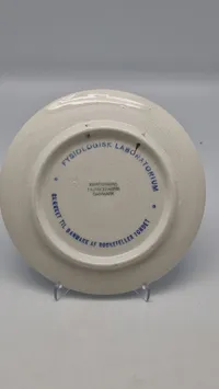 Original Aluminia platte fra Det Danske Petroleums-Aktieselskab (DDPA)