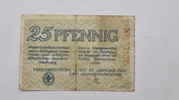 Original “Nødseddel” Løgumkloster