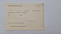 Originalt værnemagtsbevis fra Næstved-Præstø-Mern banen