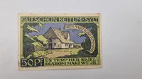 Original “Nødseddel” Sylt