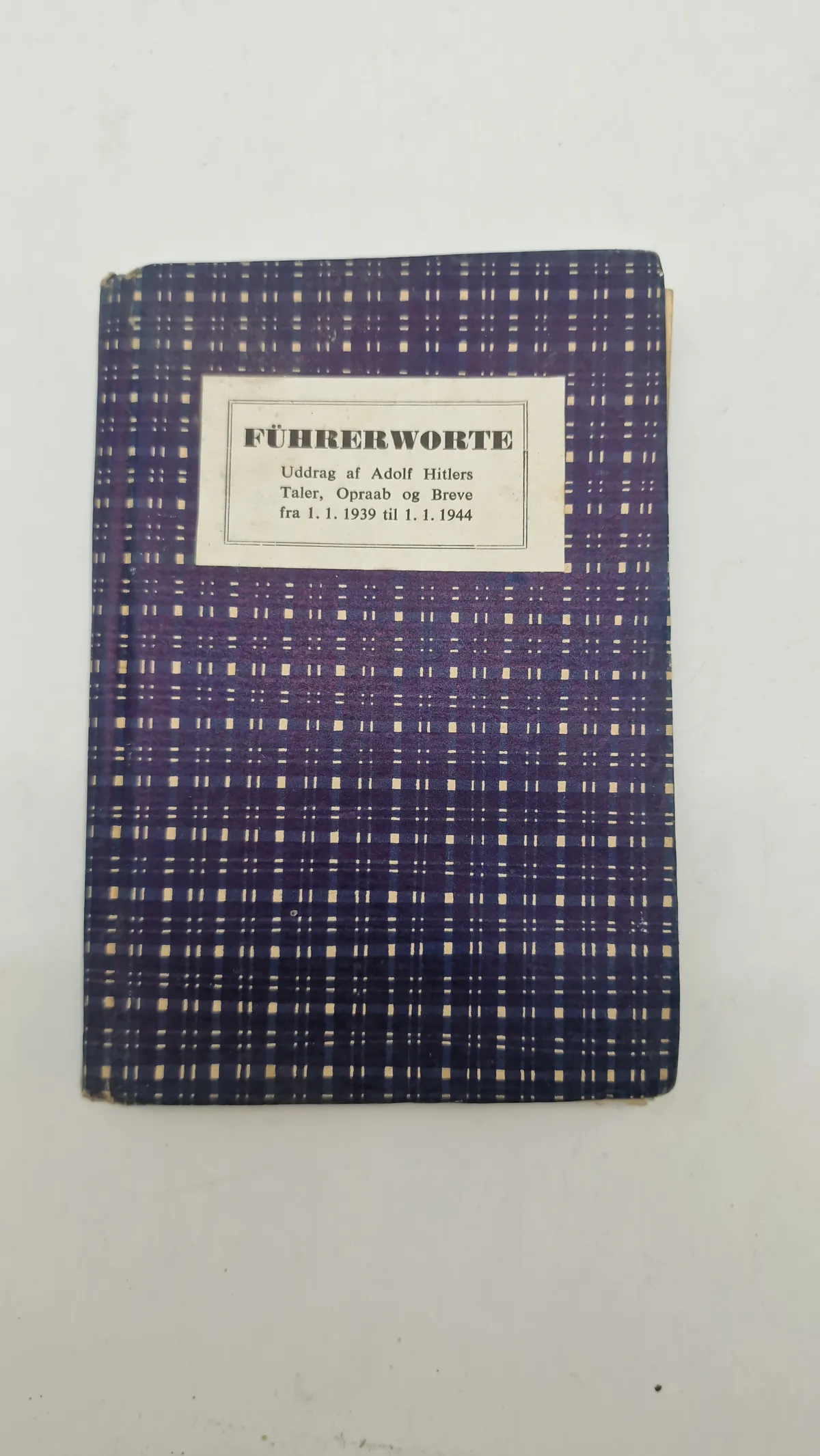 Originalt eks af “Führerworte”