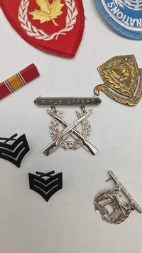 Samling originale mærker mm.