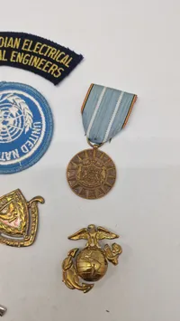 Samling originale mærker mm.