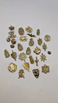 Samling regiments mærker