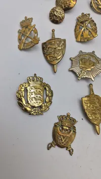 Samling regiments mærker