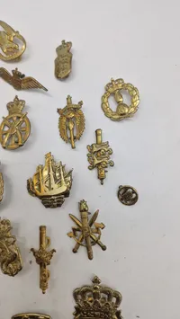Samling regiments mærker