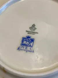 Original deserttallerken - Elverdamskroen