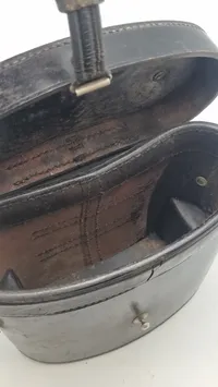 Original tysk Carl Zeiss kikkert taske fra ww2. Godt stemplet