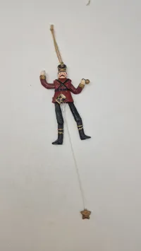 Original sprællemand forstillende soldat