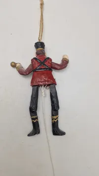 Original sprællemand forstillende soldat
