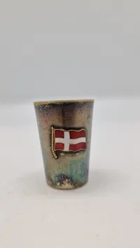 Dansk national bæger, nysølv