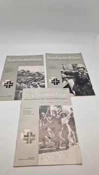 Samling originale blade fra Waffen SS veteran organisation