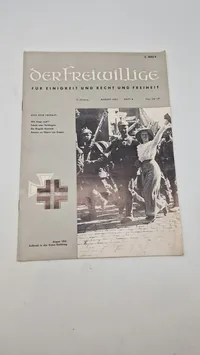 Samling originale blade fra Waffen SS veteran organisation