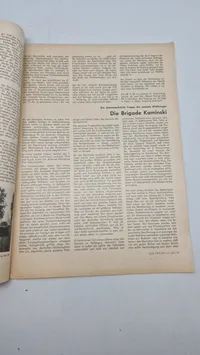 Samling originale blade fra Waffen SS veteran organisation