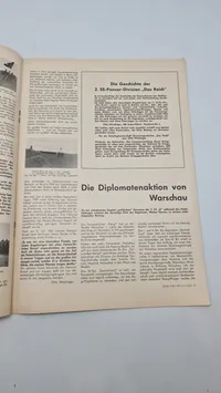 Samling originale blade fra Waffen SS veteran organisation