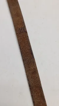 Original tysk kikkert rem, dateret 1941 og med kode