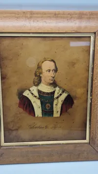 Portræt af Christian I, som var konge af Danmark, Norge og Sverige