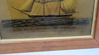 skildring af "The West Indiaman Pegasus" fra 1816.