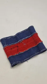 Originalt armbind anvendt af den danske modstandsbevægelse
