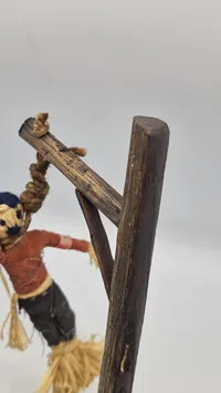 Sjælden original dukke fra ww2 forstillende Adolf Hitler hængt