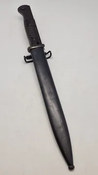 Original tysk K98 bajonet, anvendt i Norge efter krigen