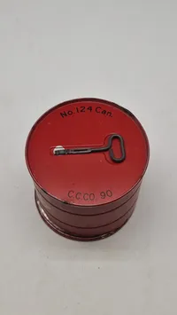 Sjælden original Mills No.36 håndgranaten. Dette er en beholder, der indeholder 12 detonatorer (Tom) - en rigtig nedkastnings ting