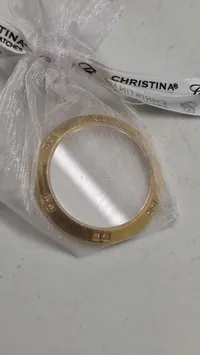 Christina Watches Collect ur med en urkasse i rustfrit stål med keramik og en rem i rustfrit stål med keramik - nypris ca 3500,-