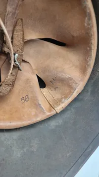 Original M/41 hjelm, anvendt af modstandsbevægelsen