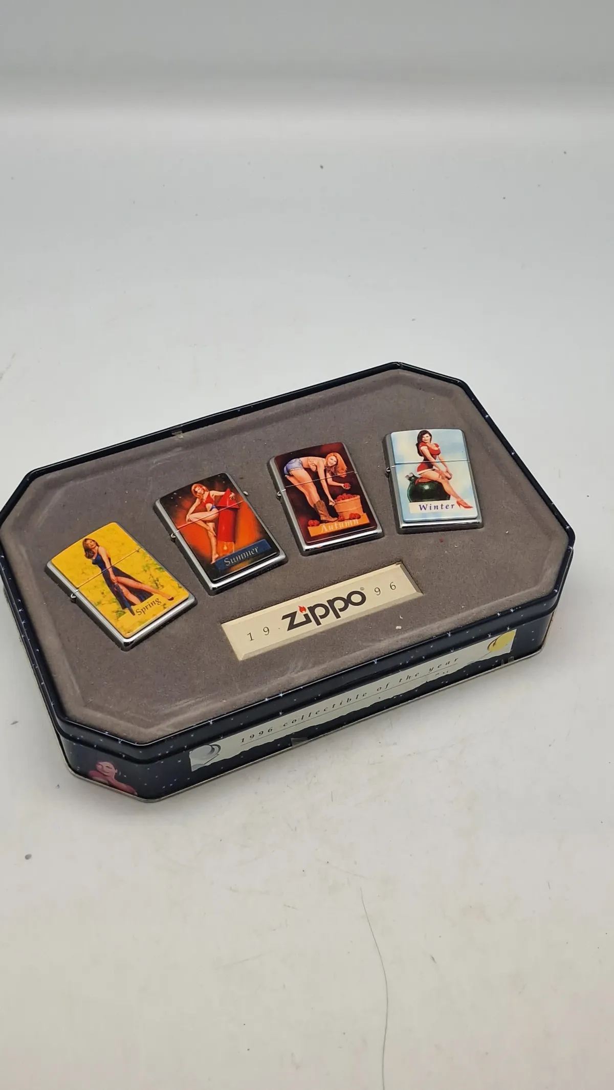 Sjældent originalt Zippo sæt