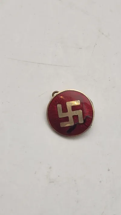 Originalt Sjældent partimærke fra Ejner Vaaben det første Danske Nazistparti