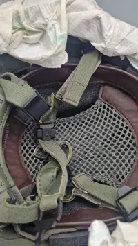 Original kevlar Gallet hjelm