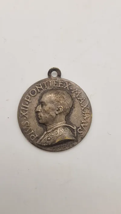 Original erindringsmedalje for pave Pius XII