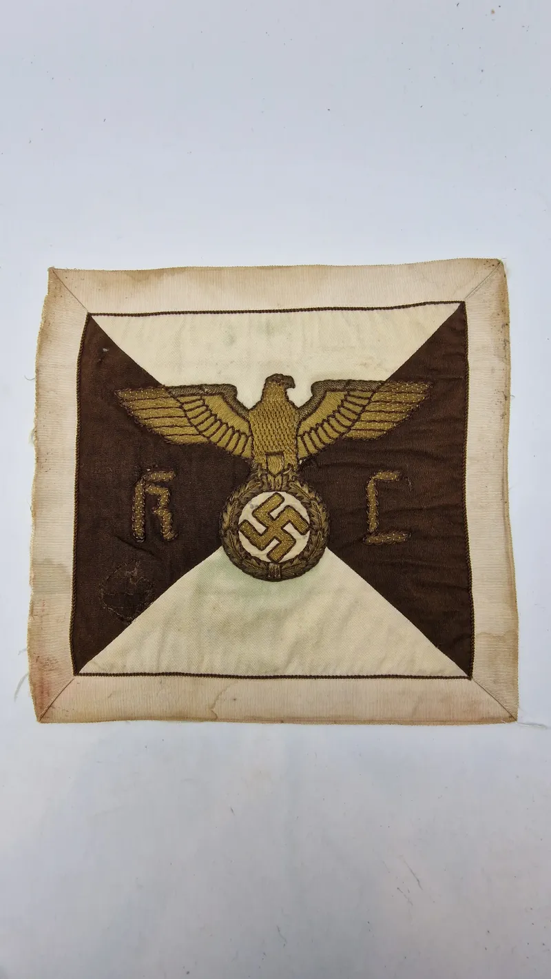 Ekstremt sjældent originalt Original German WWII NSDAP Kreisleiter Vehicle Pennant. Sjældent set til salg
