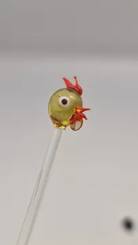Samling swizzle sticks, også kendt som cocktailstirrer