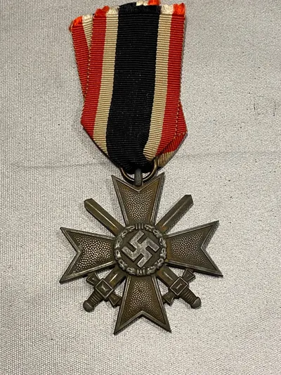 Originalt tysk kriegsverdienstkreuz m. sværd