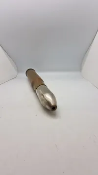 Originalt Tysk WW1 marine hylster har været brugt som lampe