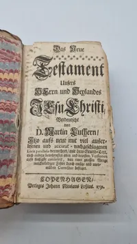 Original bibel fra 1731