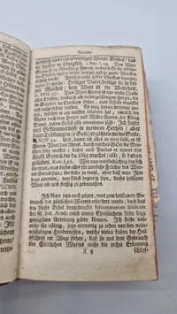 Original bibel fra 1731