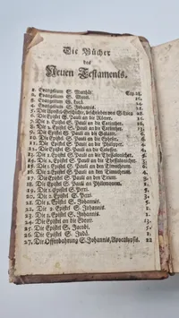 Original bibel fra 1731