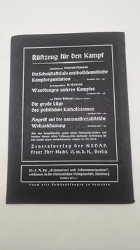 Originalt SS hæfte om frimureri